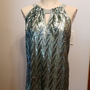 Inc sequins Blouse Shirt Top